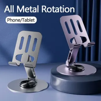 Foldable 360° Rotation Mobile Phone Holder Universal Bracket