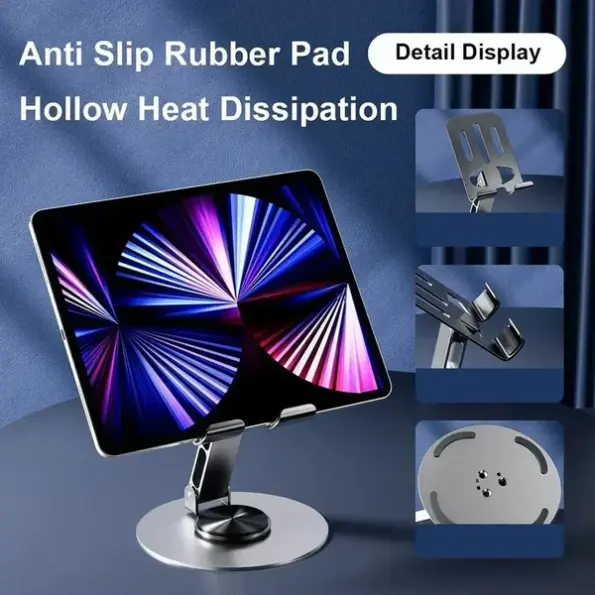 Foldable 360° Rotation Mobile Phone Universal Metal Bracket