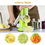 Manual 3‑in‑1 Vegetable Cutter & Cheese Shredder