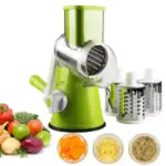 Manual 3‑in‑1 Vegetable Cutter & Cheese Shredder